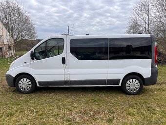 OPEL VIVARO LONG 2,5 CDTI-9.MÍST-2008-107KW-VELKÝ SERVIS - 2