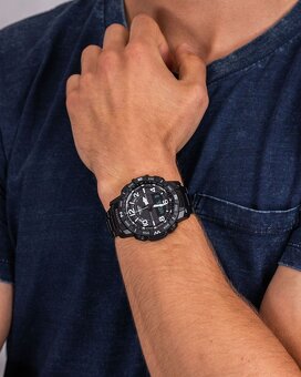 Outdoor hodinky Casio Protrek PRTB50YT-1 - titanový pásek - 2