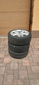 4ks letní pneuAlu kola Škoda Octavia II rs 7.5Jx12H2 et51 - 2