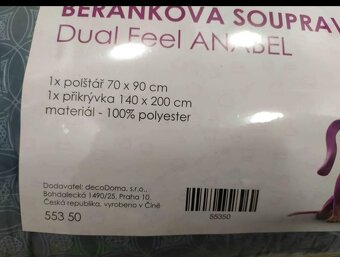 Prošívaná beránková souprava Dual Feel ANABEL - 2