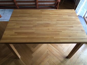 Jidelní dubový stůl IKEA BOKUDDEN - 2