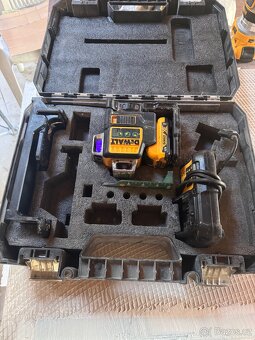 Laser DeWalt 3x360° zelený - 2
