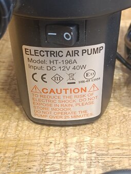 Elektrická pumpa 12V - 2
