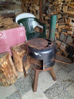 Podomácku vyrobený gril - 2