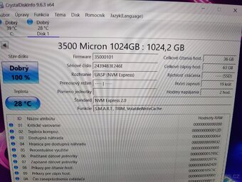 Micron 3500 1tb SSD m2 nvme gen4 2280 - 2