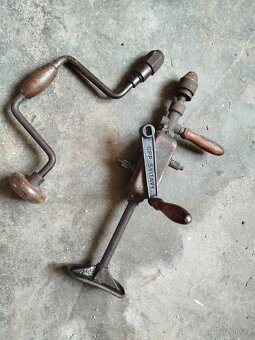 Stare mechanické vrtačky - 2