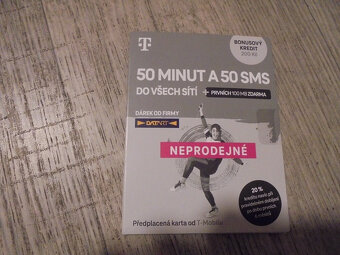 2x sim karta T-Mobile-cena za obě - 2