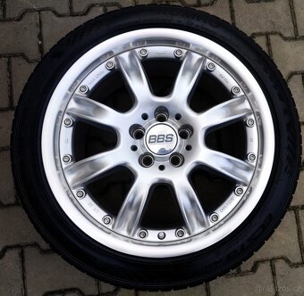 Disky Škoda, VW, Seat, Audi, Mercedes 5x112 R18 originál BBS - 2