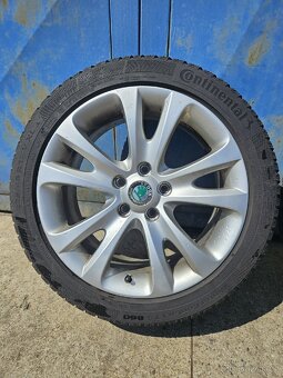 Alu kola R17 5x112 Škoda - 2