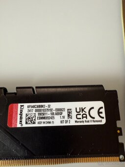 Kingston Fury DDR5 32gb 4800mt cl38 RAM - 2