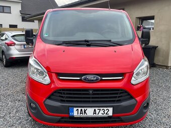 Ford tranzit Custom 2.2tdci 9.míst nová stk Klimatizace - 2