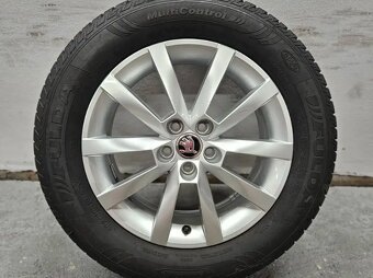 16" ŠKODA KAMIQ 5x100 ET38 6J + Fulda 205/60 R16 - 2
