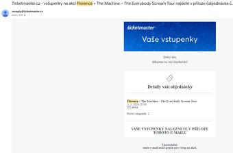 Florence + The Machine Praha 5.3.2026 - 2