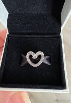 Přívěsek na náramek Pandora srdce - 2