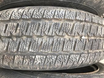 Plechové disky 14” 4x100 a zimní pneu 175/65/R14C - 2