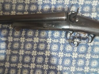 Historicka brokovnice Lancaster v SUPER STAVU - 2