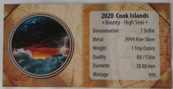 Stříbrná mince Bounty 1oz, dva druhy - 2