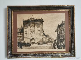 Obraz Dům U Hybernů počátek 20.let První republika - 2