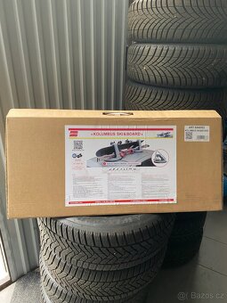 Magnetický střešní nosič na lyže a snoboardy - 2