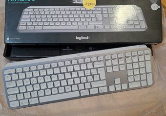 Klávesnice Logitech MX Keys S, IT layout šedá - 2
