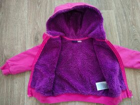 Teplá mikina s kožíškem vel. 86/92 - 2