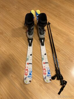Dětské lyže 135 cm komplet - 2