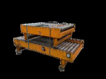 Valčekový dopravník 2x zachovalý - 2