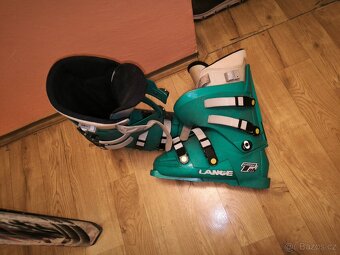 Lyže Salomon +boty lange - 2