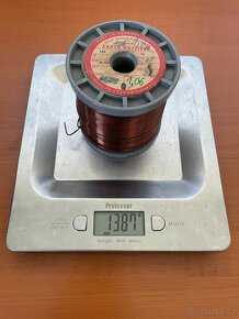 Měděný drát - různé průměry (0,12 až 1,06 mm) - 2