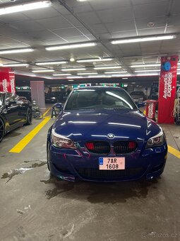 BMW E60 M5 Interlagos Blue / Původ ČR - 2