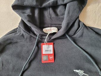 Arsenal Essentials Black Cannon Hoodie - 2
