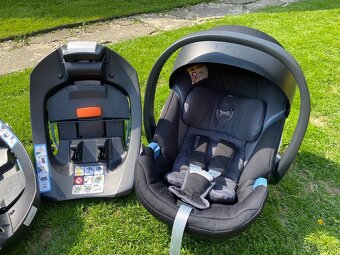 Prodám 2ks autosedačky Cybex Atom 5 0-13kg - 2