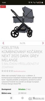 Kočárek Koelstra - 2