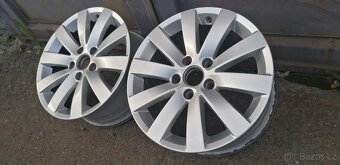 2ks Alu kola 5X112 ,16 ,Passat B7 - 2