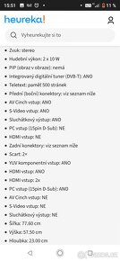 na náhradní díly LCD TV Sharp LC 32D44E - 2