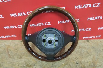 Dřevěný věnec volantu s airbagem Alfa Romeo 156 - 2