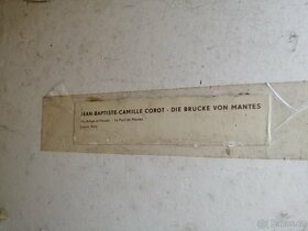 Reprodukce obrazu JEAN-BAPTISTE-CAMILLE COROT DIE BRUCKE VON - 2