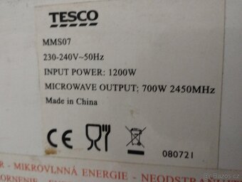 Mikrovlnná trouba Tesco - 2