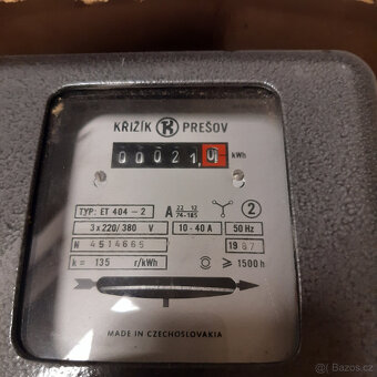 Elektroměr-3f,10-40A - 2