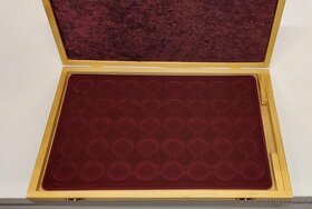 Kvalitní dřevěná kazeta na semišové plata - na 1 plato. - 2
