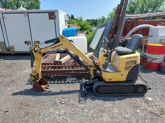 Minibagr Yanmar - roztahovací podvozek - 2