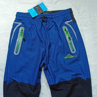 NOVÉ OUTDOOROVÉ KALHOTY - 7-8 let, 128 cm - 2