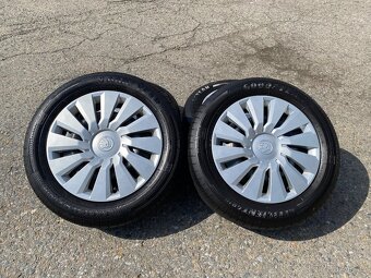 Sada originálních kol Škoda 5x100 r16, pneu 205/55 r16 - 2