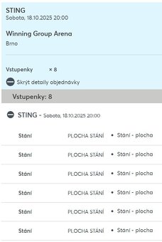 Sting: Stani 18.10.2025 Brno - 2