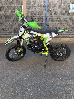 Pitbike Zuumav S3 125cc 14/12 (poloautomat) - zelená - 2