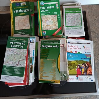 Různé turistické mapy - 2
