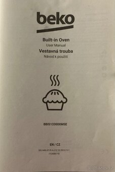 Vestavná parní trouba  Beko - 2