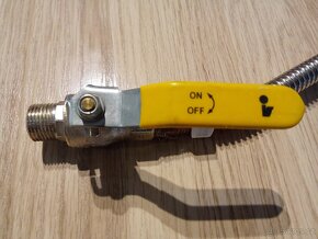 Kulový kohout DN15 MOP5 Páka, PN40 s vlnovcovou trubkou - 2