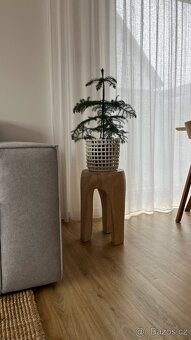 Dřevěná stolička/stolek - 2