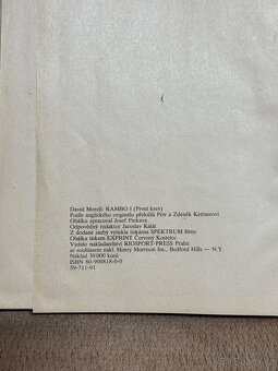 Rambo-První krev (David Morrell) - 2